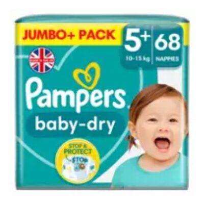 Pampers any size - jumbo pack