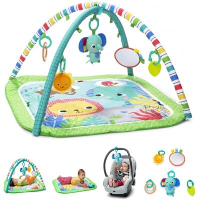 Bright Starts Wild Wiggles Activity Gym & Play Mat