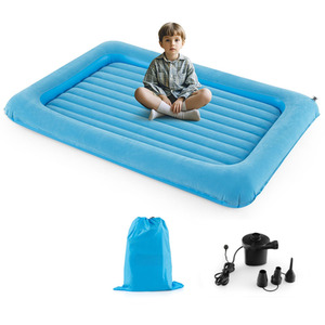 Inflatable Toddler Travel Bed - Blue